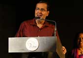 Kochouseph Chittilappilly addressing the audience during the Melody in Darkness event . 3rd Dec 2012